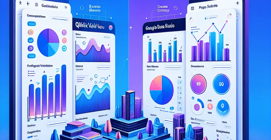 免费BI软件对比：QlikView vs Google Data Studio